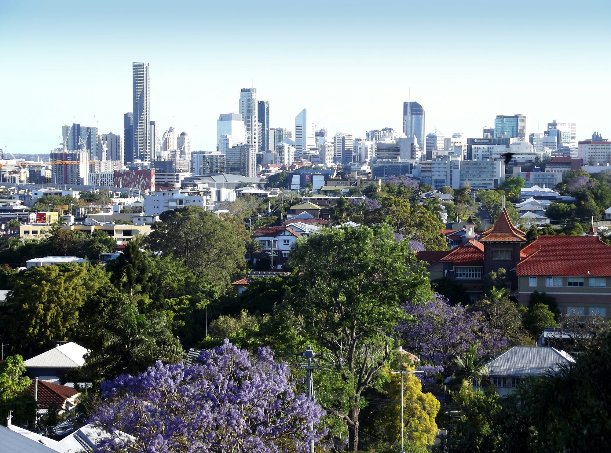 Brisbane city skyline